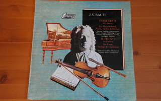 J.S.Bach:Triple Concerto/Suite in B minor-LP.