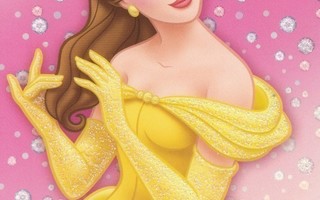 Disney prinsessa keltainen juhlapuku