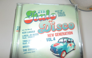 2-CD ZYX ITALO DISCO NEW GENERATION VOL 4