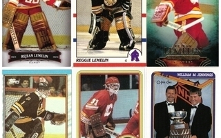 6 x Maalivahti Legenda REJEAN LEMELIN Flames, Bruins