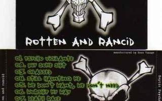 SEPTIC PSYCHOS - ROTTEN AND RANCID CD -2010- streetpunk