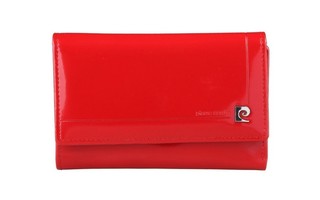 Red Genuine Smooth Wallet