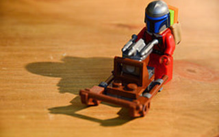 Lego Figuuri - Santa Jango + Sled ( Star Wars )