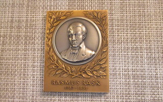 Rasmus Rask 1787-1832 Kööpenhamina mitali/H.Salomon.