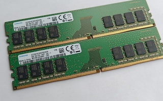 16GB (2x8GB DDR4 2400MHZ muistikamma pöytökone