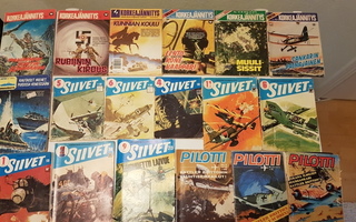 Korkeajännitys, Siivet ja Pilotti sarjakuvalehtiä 1970 -luku