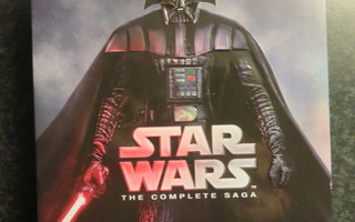 STAR WARS . THE COMPLETE SAGA . 9 x blu ray . suomi teksti