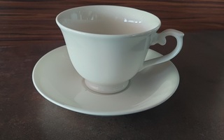 Arabia Kahvikuppi, valkoinen, AX-malli