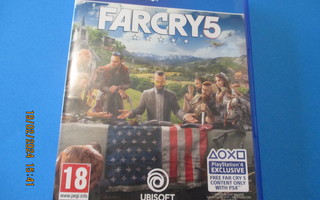 PS4  FARCRY 5 -peli