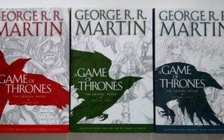 A Game Of Thrones Graphic Novel 1-3, George R. R. Martin