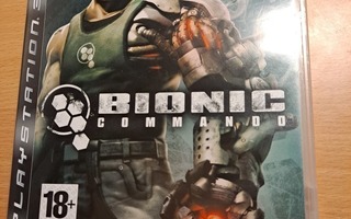 PlayStation 3 Bionic Commando videopeli CIB