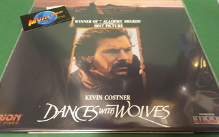 DANCE WITH WOLVES M-/M- 2x LASERDISC (W)