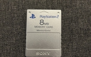 Sony 8MB Muistikortti (Hopea)