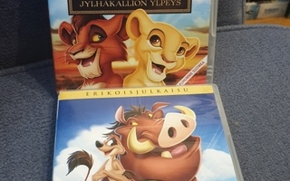 Leijonakuningas 2 & 3  ( 2 x DVD )