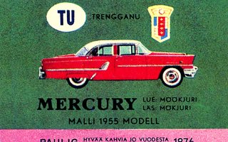 Paulig autot, MERCURRY, MiniMoi, nro 129