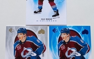 Cale Makar x3 sp authentic 2020-21