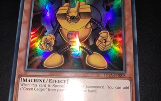 Yellow Gadget - FIGA-EN008 - Super Rare 1st Edition card