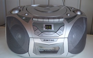 RADIO - CD - KASETTISOITIN, FINTEC