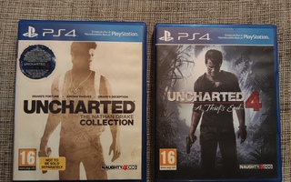Uncharted Trilogia & Uncharted 4: A Thief's End PS4