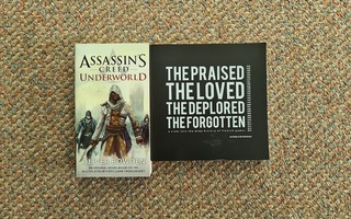 Assassin's Creed pokkari & Suomalainen pelihistoria kirja