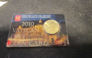 2010 Vatikaani CoinCard