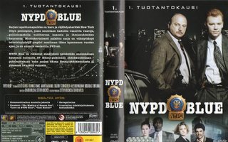 Nypd Blue 1.  Tuotantokausi	(66 181)	k	-FI-	DVD	nordic,	(6)