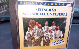 CD 20 SUOSIKKIA SEITSEMÄN SEINÄHULLUA VELJESTÄ BANAANIA POSK