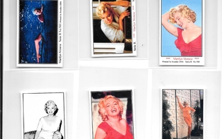 Marilyn Monroe - 6 korttia