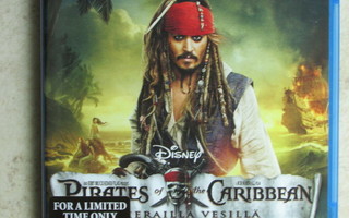 Pirates of the Caribbean - Vierailla vesillä, blu-ray