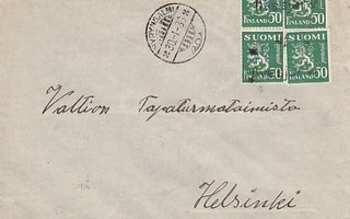 1936, Kirje Hyrynsalmi, rivileima Ilvesjärvi