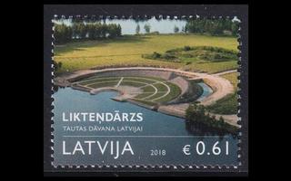 Latvia 1045 ** Likte?darzs puutarha (2018)