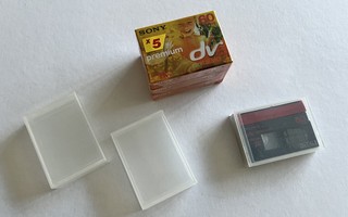 MiniDV-Kasetit - Avamattomia
