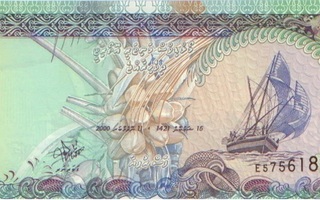 Maleviidit 5 rufiyaa 2000