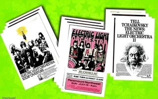 ELECTRIC LIGHT ORCHESTRA - postikorttisetti   (Upea)#1