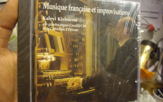 Kalevi Kiviniemi : Musique francaise et improvisations UUSI!