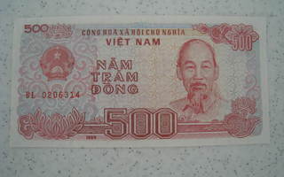 Viet Nam Dong 500 - Vietnam Ho Tsi Ming