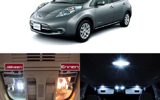 Nissan Leaf (ZE0) Sisätilan LED -muutossarja 6000K ; x6