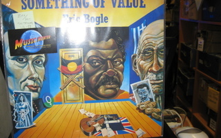 ERIC BOGLE - SOMETHING OF VALUE LP UK -88 EX+/M-