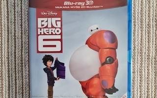 Big Hero 6 (Blu-ray 3D + Blu-ray) (uusi)