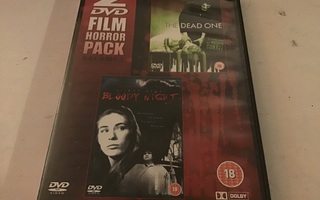 THE DEAD ONE / SILENT NIGHT BLOODY NIGHT  *DVD* R0