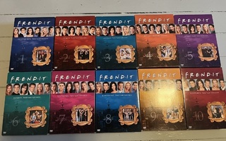 Frendit sarjan kaikki tuotantokaudet (1-10)