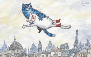 Irina Zeniuk: Lento kaupungin yllä Chagallin tapaan