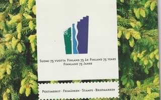 Suomi  75 vuotta  1992  M)