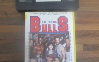 CALIFORNIA BULLS - vanha vhs video v 1988