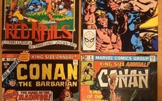 Conan The Barbarian spesiaaleja (4kpl)
