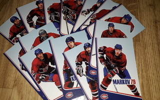 Montreal Canadiens NHL postikorttia 13kpl