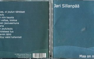 JARI SILLANPÄÄ . JOULU CD-LEVY . MAA ON NIIN KAUNIS