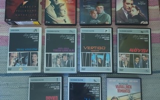 Alfred Hitchcock 10 elokuvaa (dvd)
