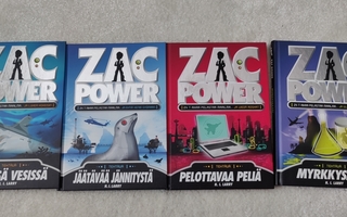 Zac Power kirjoja 4kpl