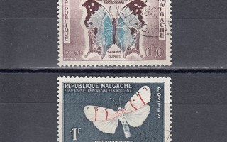 Madagaskar 1960 Perhosia
